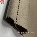 Beige Wollwolle Fleece Stofftuch